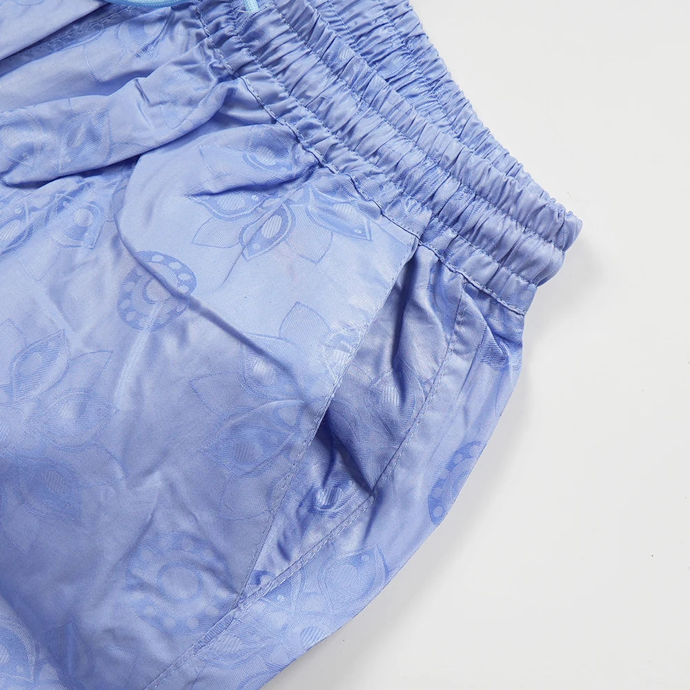 African Clothes Embroidery Blue Gown Plus Size For Men Elegant Party Wedding Thobe 3 PC Top and Pants Suits Set Daily Wear 2025