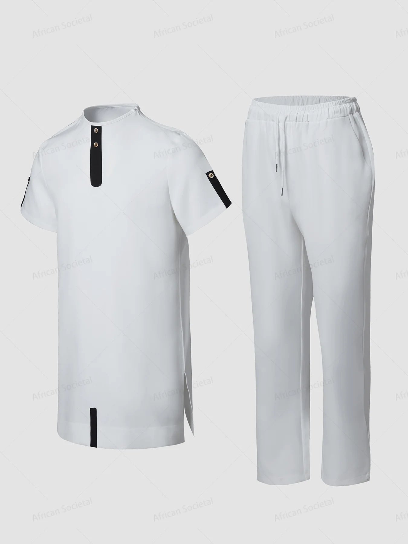 2024 New in Traditional African Outfits for Men - Comfortable Dashiki Sets with Matching Shirts and Pants