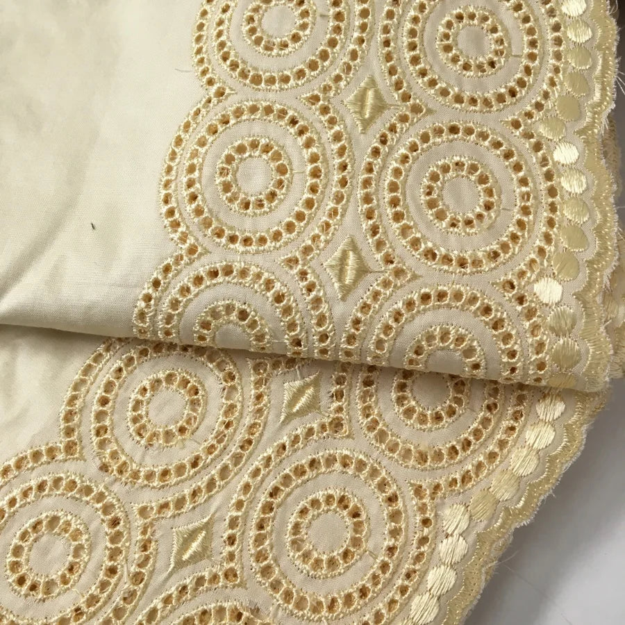 Luxury African Fabric Austria Cotton Polished Lace High Quality Atiku Fabric 5Yards For Men Traditional Robe Suit Material F4255