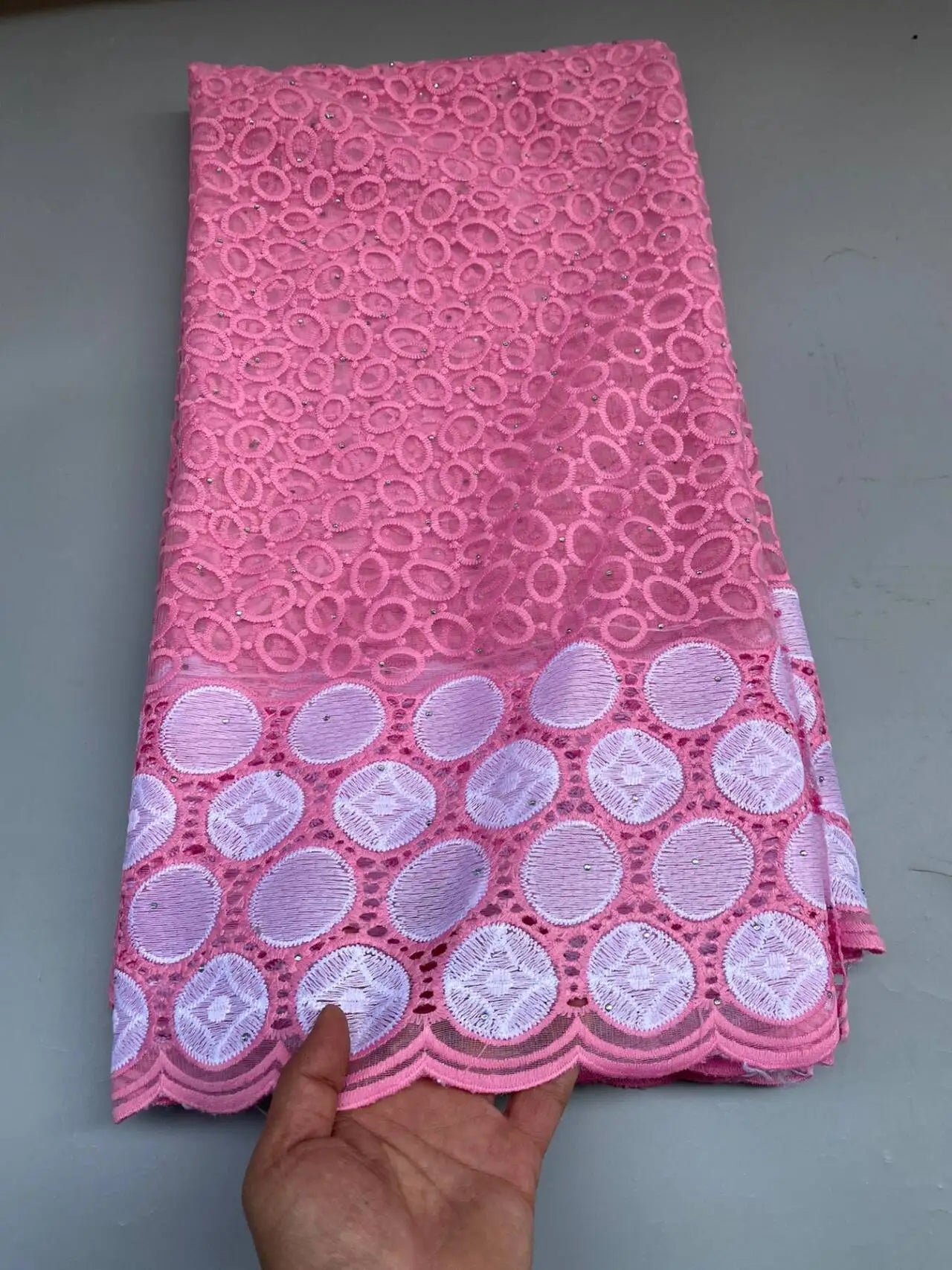 White And Black Lace Fabric Hot Selling African Tulle Lace Fabric 5 Yards Nigerian Lace For Wwomen Dress