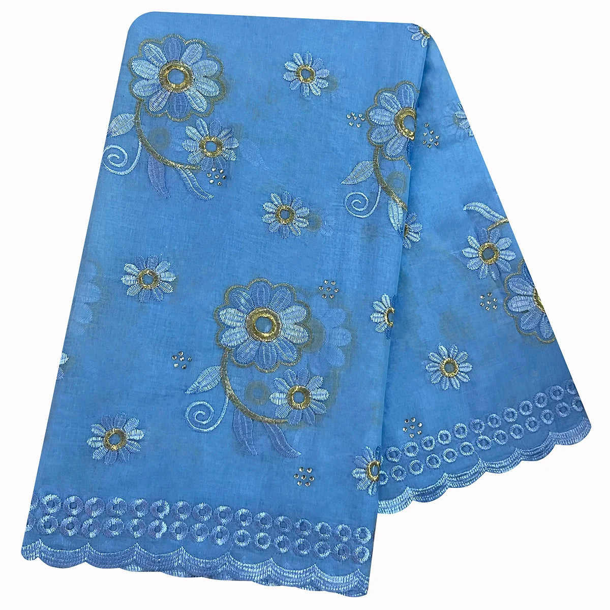 2025 Fashion Design Dubai Scarf For Muslim Women African Cotton Hijab Islam Hijab Pashmina Turban Headscarf Embroidery Shawls