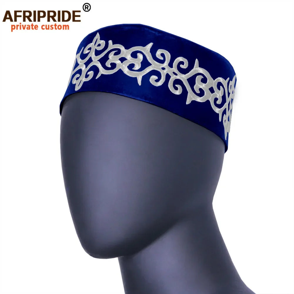 African Muslim Islam Kippah Arab Caps Musulman Ramadan Arabia Moslim Tulband Wrap Allah Muslim Prayer Cap Men AFRIPRIDE A1928010