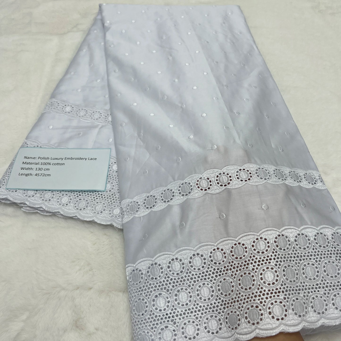 5 Yards High-end African Momen/Men Lace Fabric Tribute Silk Lace Swiss 100% Cotton Lace In Switzerland Fabric For Dress TV1219-3