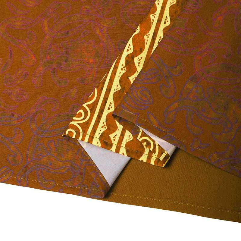 Plus Size VONDA Women Bohemian Long Maxi Dress Long Flare Sleeve Autumn Printed Vestidos Vintage Casual Loose Oversized Sundress