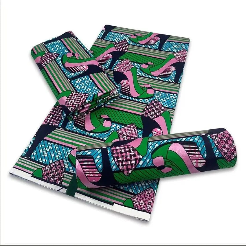 2025  African Golden Wax Fabric Cotton Stuff Rapper Batik Ankara Original High Quality New Material Pagne Maintenant