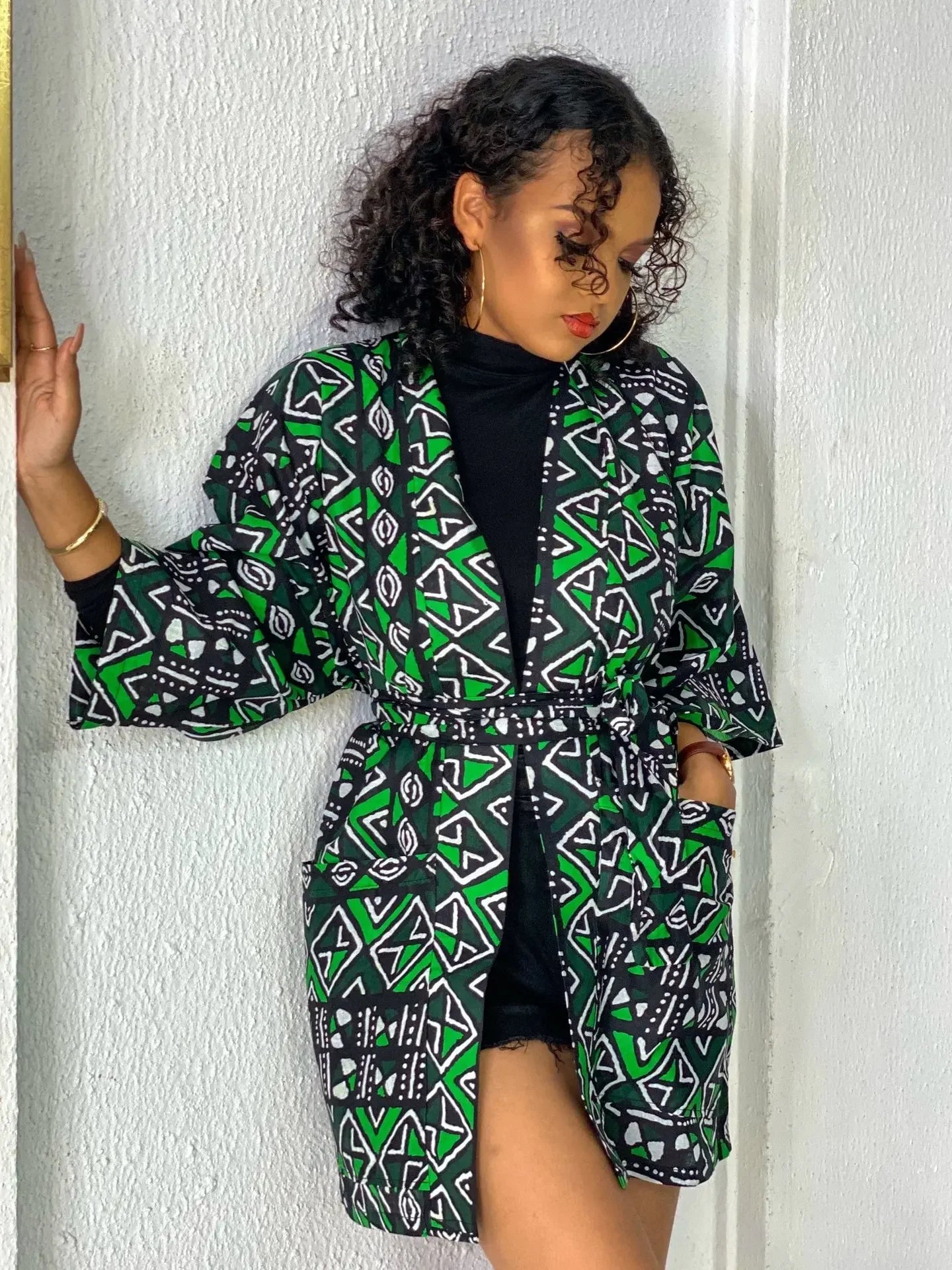 African Dresses For Women Fashion Kimono Cardigan Coat Traditional Floral Print Rich Bazin Vestidos Dashiki Party African Skirts