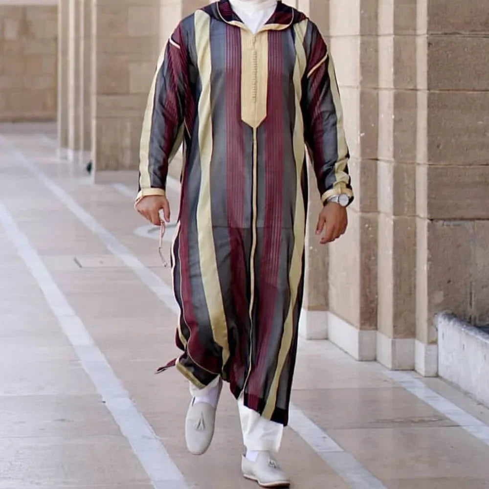New 2025 Islam Muslim Men Clothing Loose Jubba Thobe Abaya Tenue Musulmane Pour Homme Caftan Islamic Robes Pakistan Arabia Dress