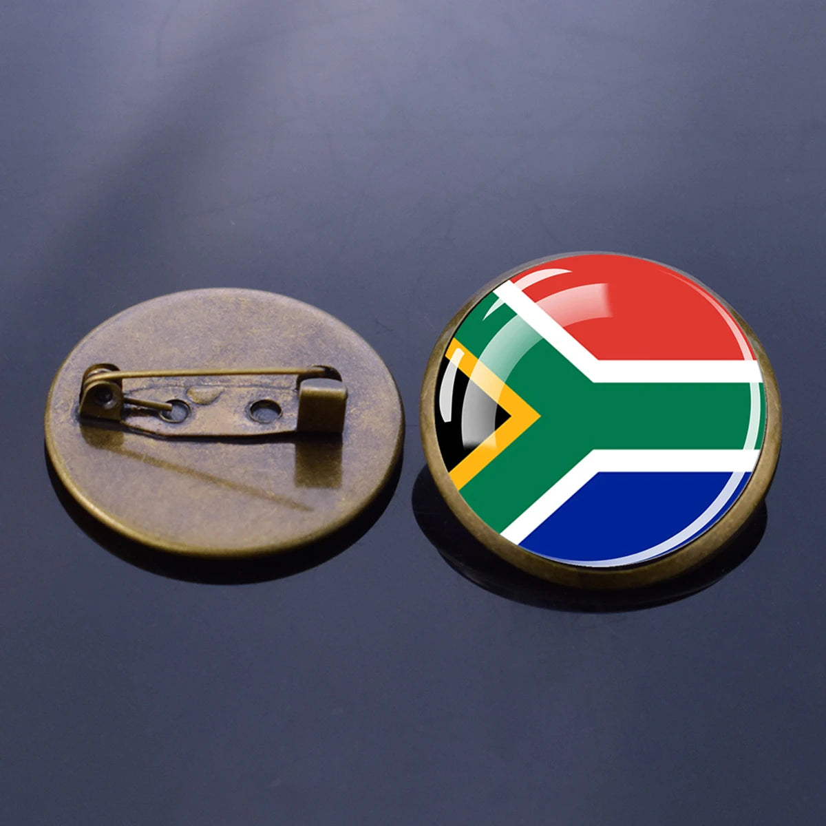 African Country National Flag Brooch Pins Algeria South African Morocco Egypt Nigeria Flags Badge