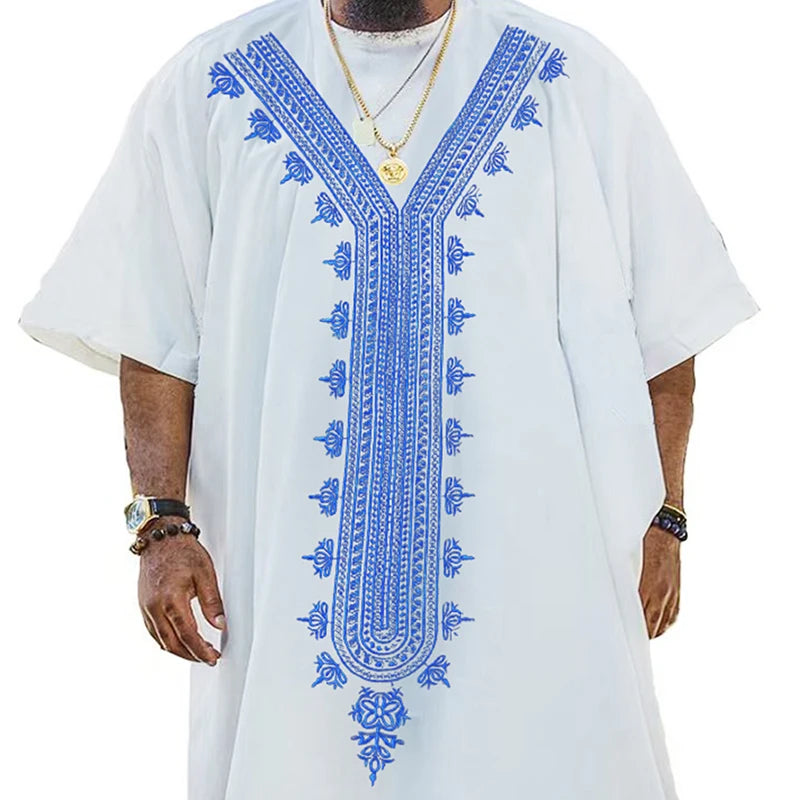 african traditional evening dresses shirts for mens thobe dashiki robe clothes fashion kaftan africa clothing muslim abayas 2025