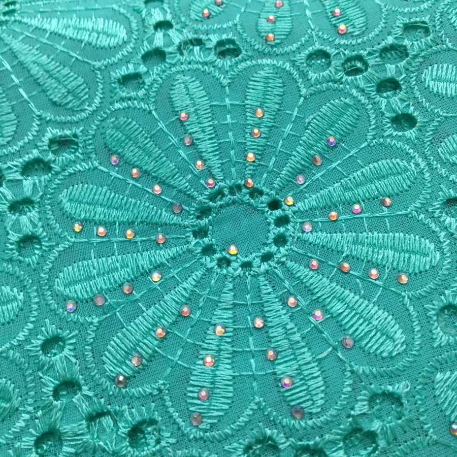 Nigerian Swiss Voile Cotton Fabric Lace African Lace Fabric with Stones Evening Party Dresses For Women High Quality2.5yards4200