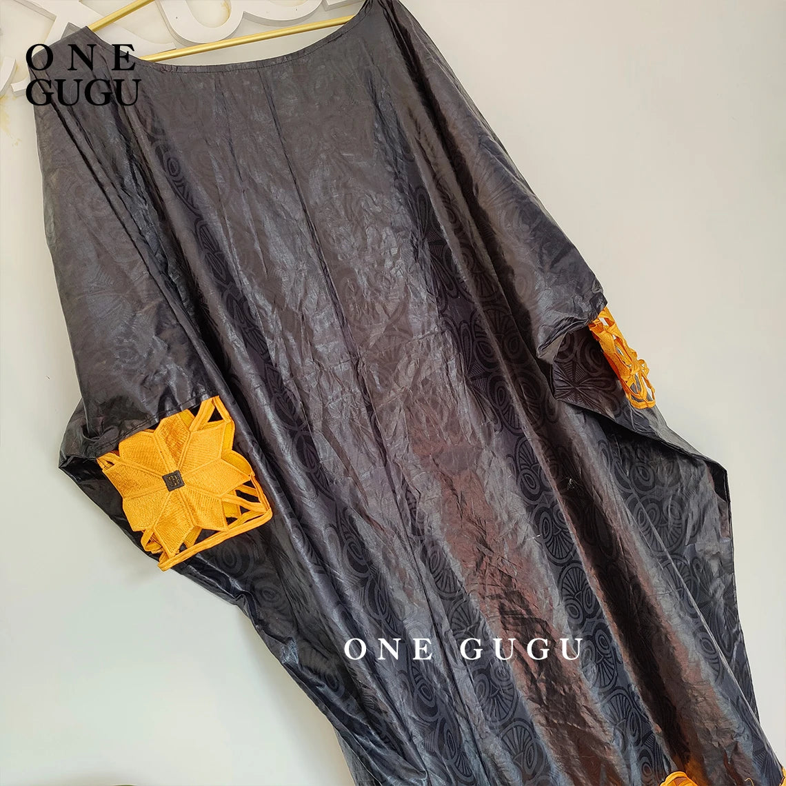 Winter African Bazin Rich Dress With Gold Brode Noble Lady Wedding Party Gown Plus Size Nigerian Dashiki Robe Long Sleeves Dress