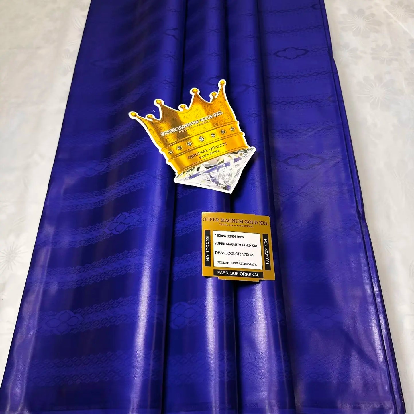 5 Meters Perfumed African Bazin Brocade Fabrics for Dress 100% Cotton Team Bazin Riche Brode Jacquard Material for Clothes 16A91