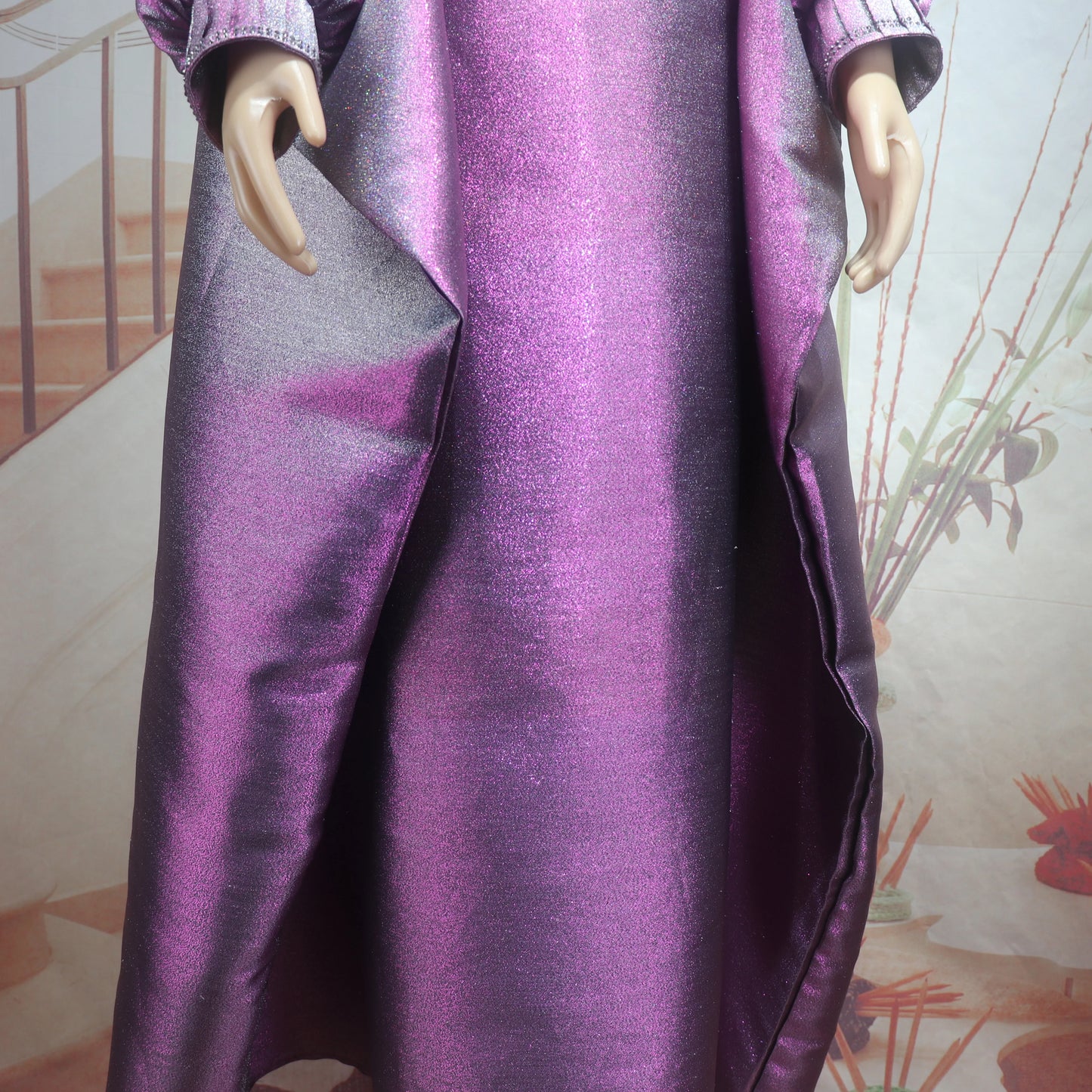 fashion turkey dresses for woman luxury elegant 2025 V-neck rhinestones dresses for church boubou  african dresses