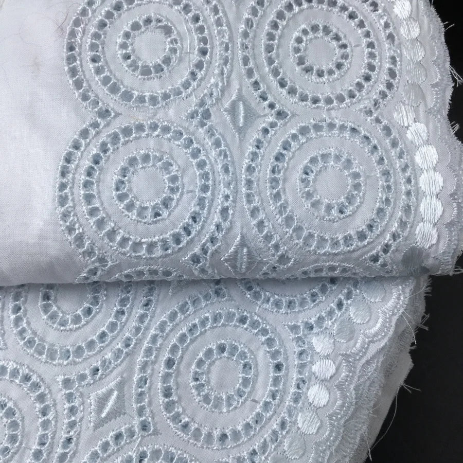 Luxury African Fabric Austria Cotton Polished Lace High Quality Atiku Fabric 5Yards For Men Traditional Robe Suit Material F4255