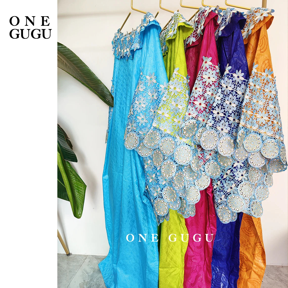 Sky Blue African Bazin Rich Dress Original Nigerian Basin BouBou Dashiki For Ankara Party Wedding Bride Robe Guipure Sewn Dress