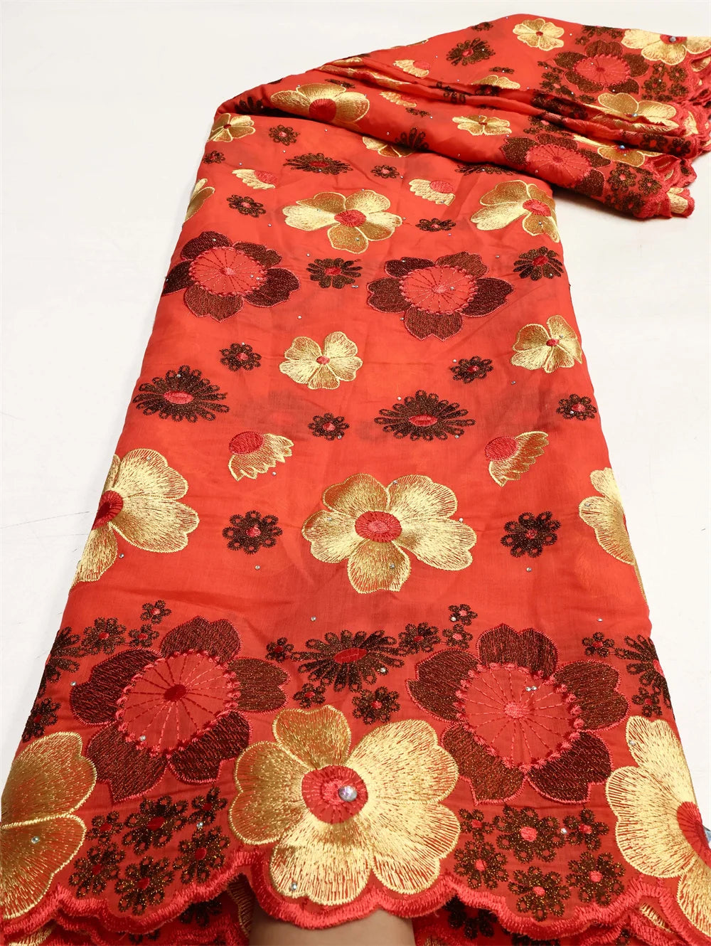 African Cotton Lace Fabric Swiss Voile Lace In Switzerland Hot Sale Nigerian Lace Fabric For Sewing Women Evening Party Dresses