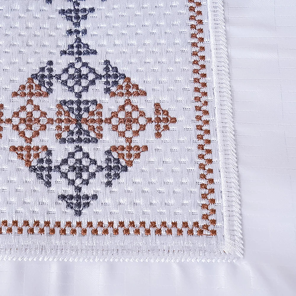 H&D African clothes For Men Embroidered Robes Dashiki Shirt Pants 3PCS Set Muslim Ramadan Thobe Wedding Festivals Christmas Gown