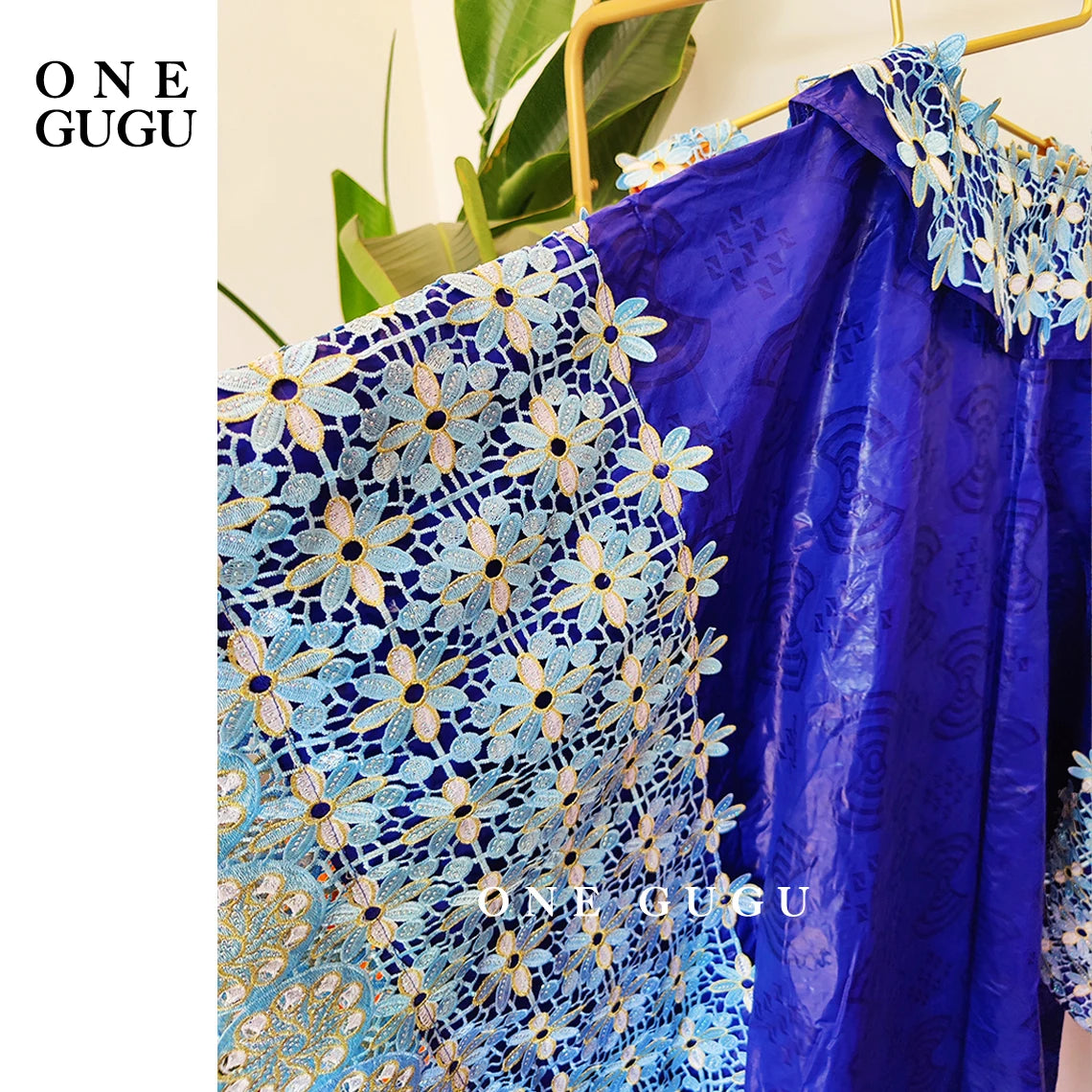 Sky Blue African Bazin Rich Dress Original Nigerian Basin BouBou Dashiki For Ankara Party Wedding Bride Robe Guipure Sewn Dress