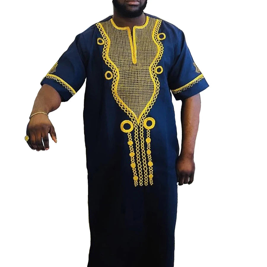 african traditional evening dresses shirts for mens thobe dashiki robe clothes fashion kaftan africa clothing muslim abayas 2025