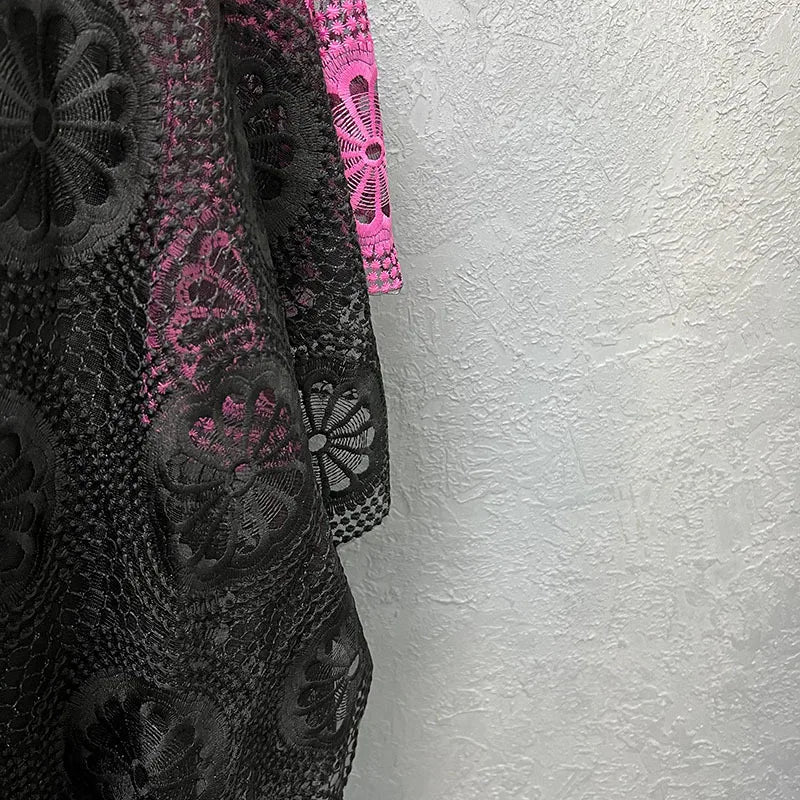 African Party Dresses for Women Elegant Lace Africa Clothing New Muslim Fashion Abayas Dashiki Robe Kaftan Long Maxi Dress 2023