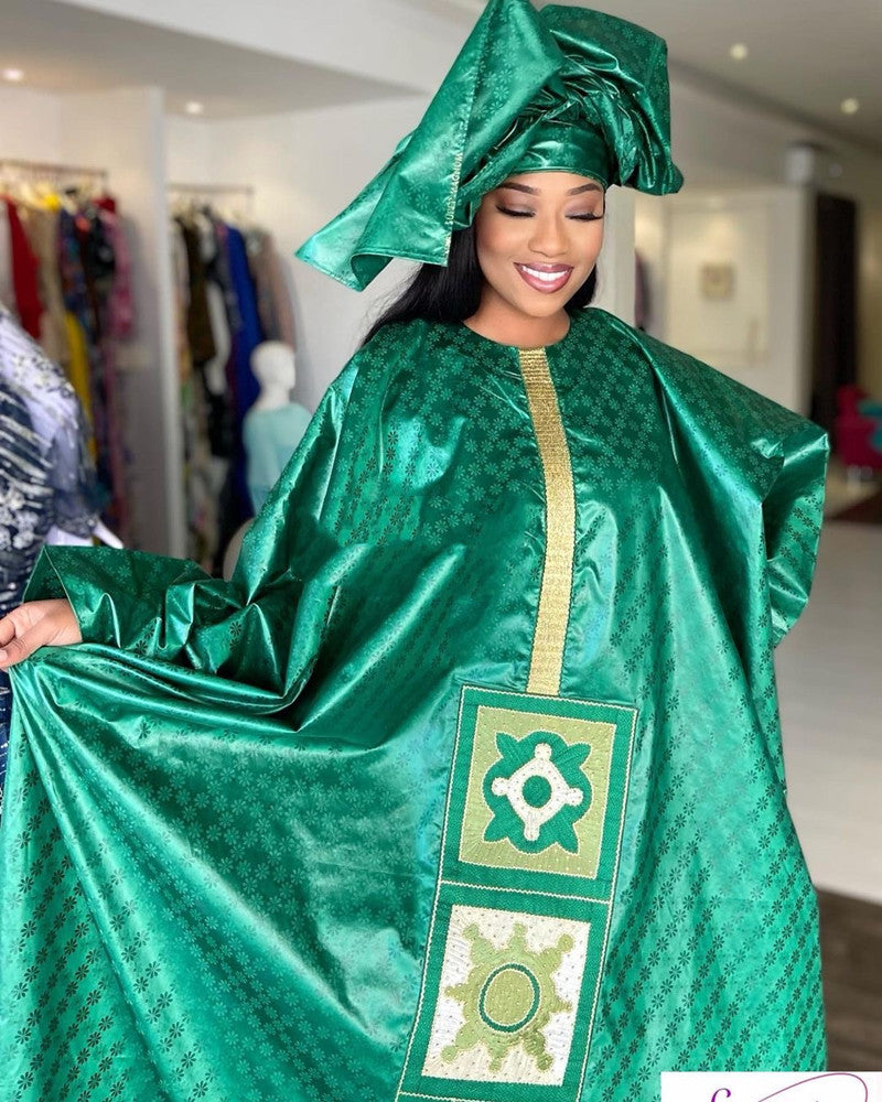 Free Style African Dress For Woman Embroidery Design Ladys Clothes Plus Size Dresses For Women