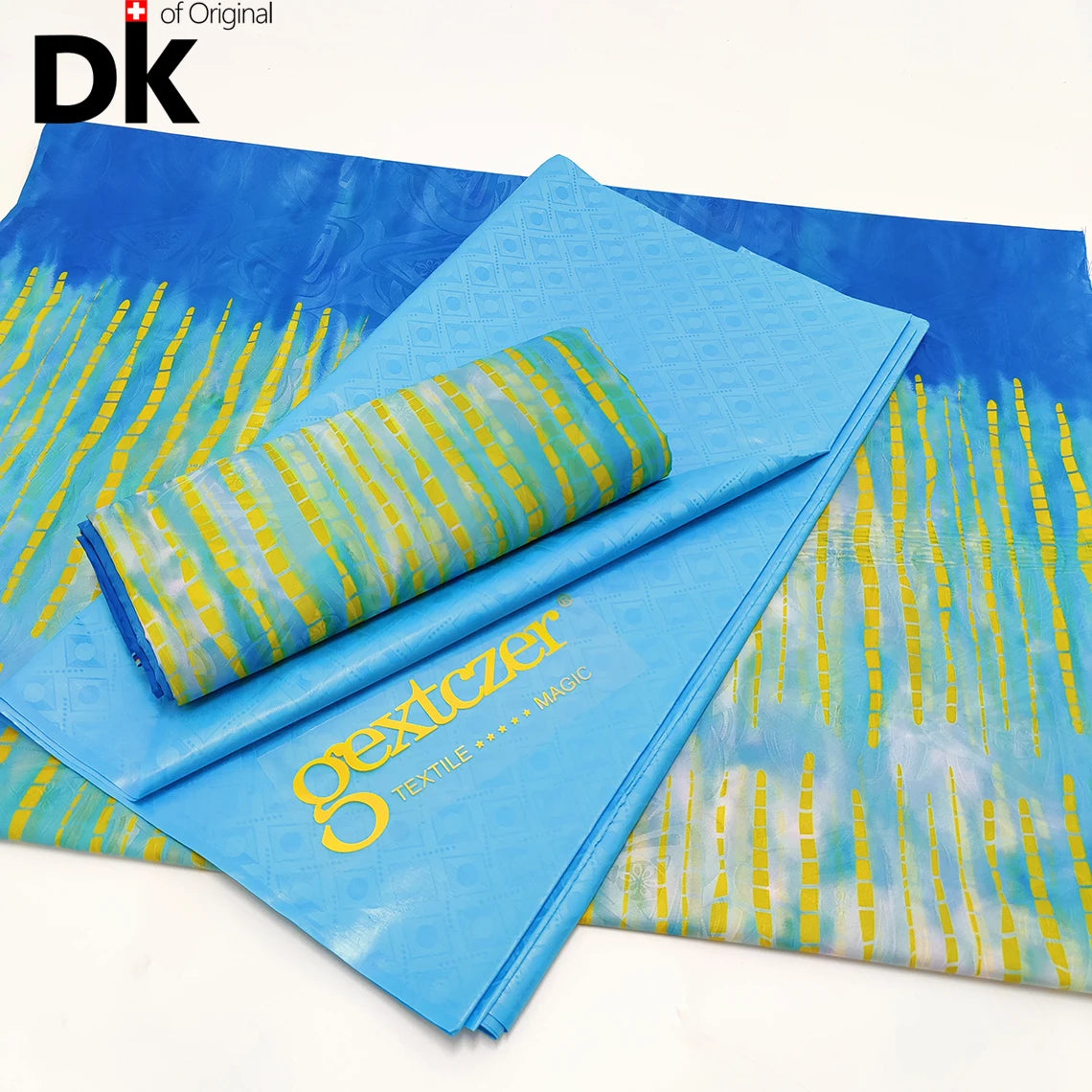 2.5 Yards Prints Baizn With 2.5 Yards Plain Bazin Perfect Match For African Guinea Women Wedding Party Dress Sewing Basin Fabric