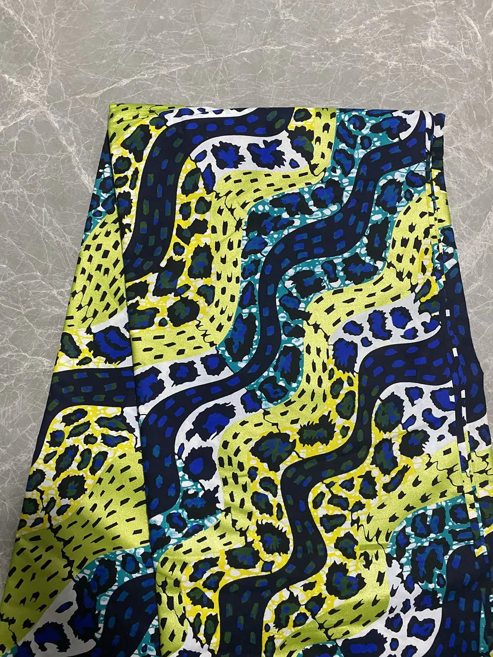 6YARDS African Golden Wax Fabric Real Batik Ankara 100Cotton Material Shine Super Good Quality Wax Kente Pagne Tissu For Uniform