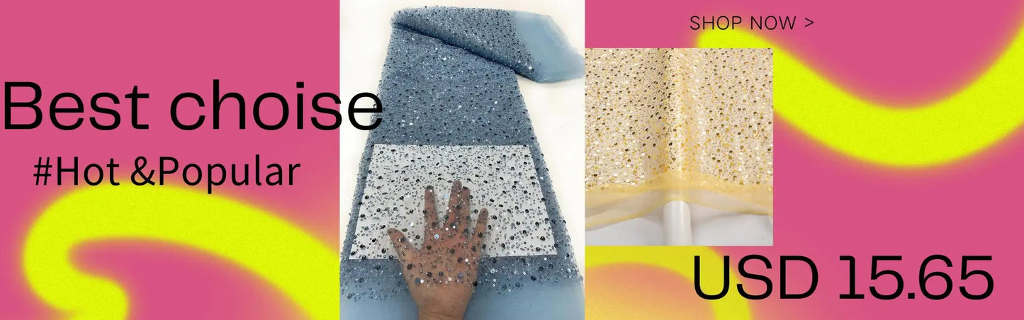 African Dry Cotton Lace Fabric 2025 High Quality 5 Yards Embroidered Men's Nigerian Lace Fabric Elegant Dress for Party A4041