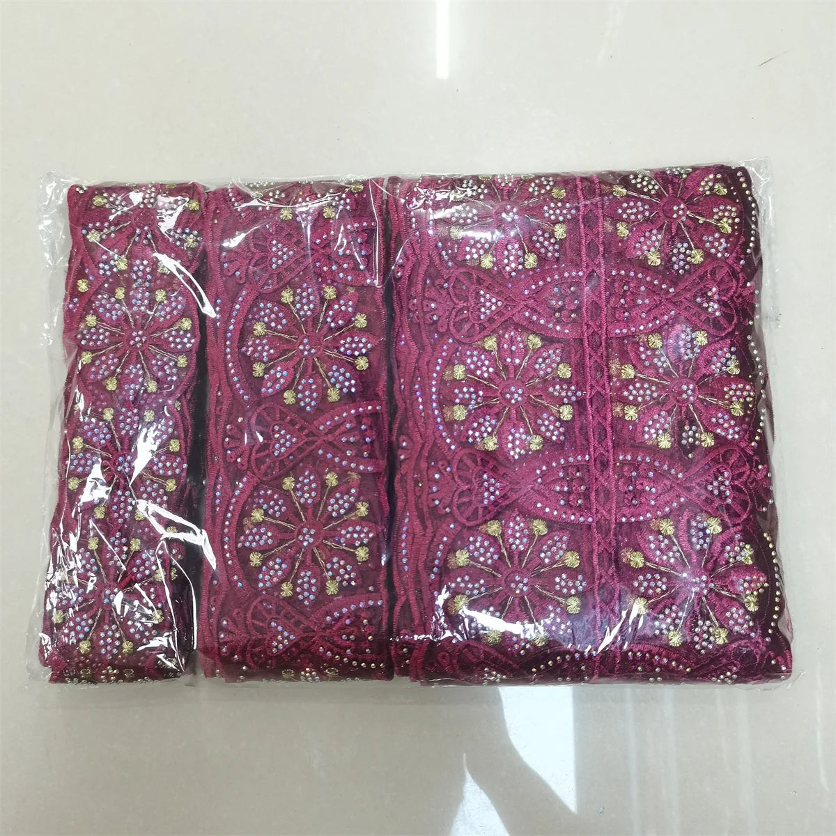 15 yards Width (16cm) Swiss Sequins Lace Trim Elastic Lingerie Sewing Craft DIY Apparel Fabric Wedding Garment Accessory M1229-1