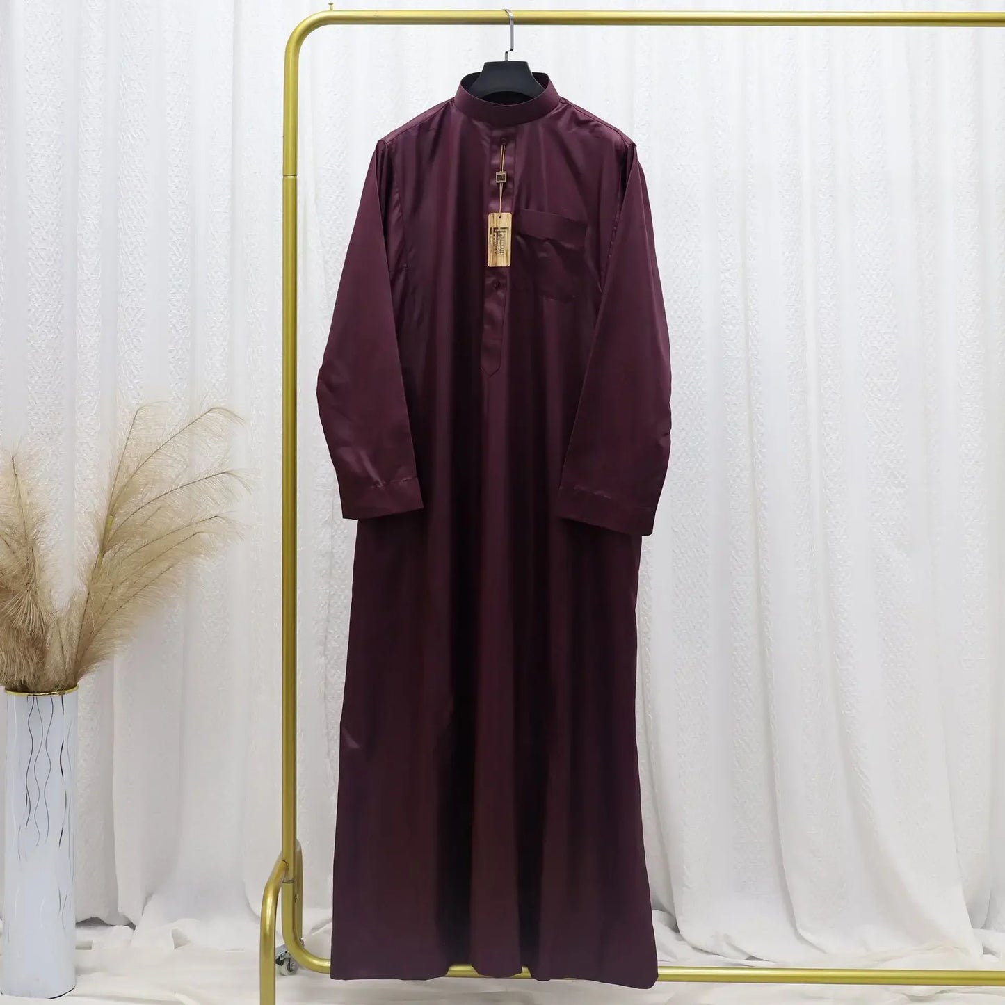 Muslim Eid Men Long Robe Kimono Dishdasha Modest Islamic Dubai Saudi Abayas Prayer Abaya Kaftan Ramadan Morocco Jubba Thobe