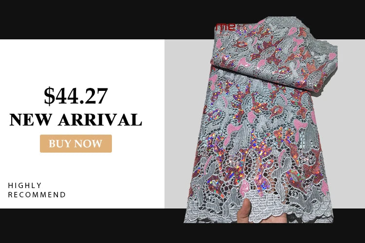 Luxury African Fabric Austria Cotton Polished Lace High Quality Atiku Fabric 5Yards For Men Traditional Robe Suit Material F4255