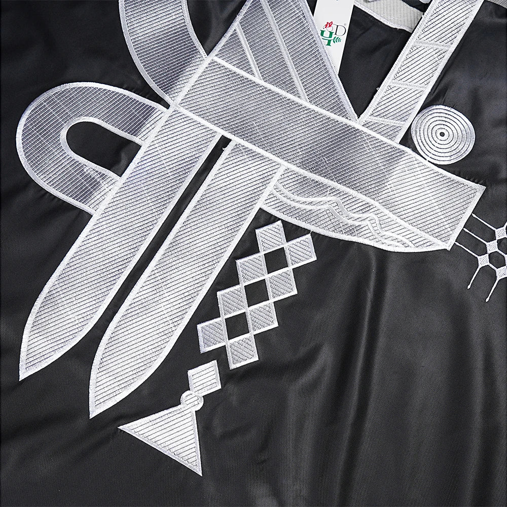 H&D African Clothes for Men Bazan Trads Wears Robe Shirt Pants 3 PCS Set Embroidery High -quality embroidery wedding dress