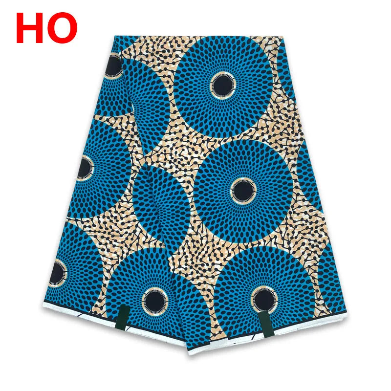 2025  African Golden Wax Fabric Cotton Stuff Rapper Batik Ankara Original High Quality New Material Pagne Maintenant