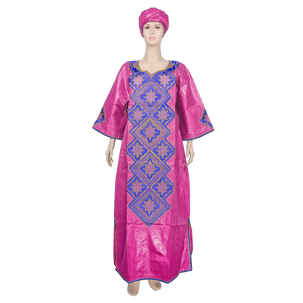 H&D African Clothes For Women Wedding Party Tradition dress Bazin Riche  Boubou Marocain Femme Vetement 2022 Long Robes