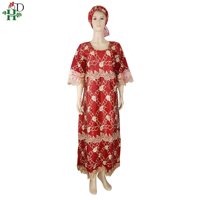 H&D Traditional African Dresses Women Plus Size Long Dress Dashiki Clothes South Africa Ankara 2022 robe africaine femme SP-31