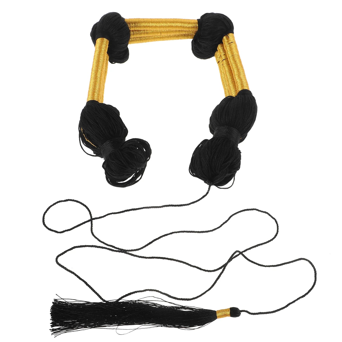 Luxury Royal Headband Arab Costume Accessories Men Scarf Rope Arabian Turban Wrapping Jubbah Thobe Headwear Muslim Fashion