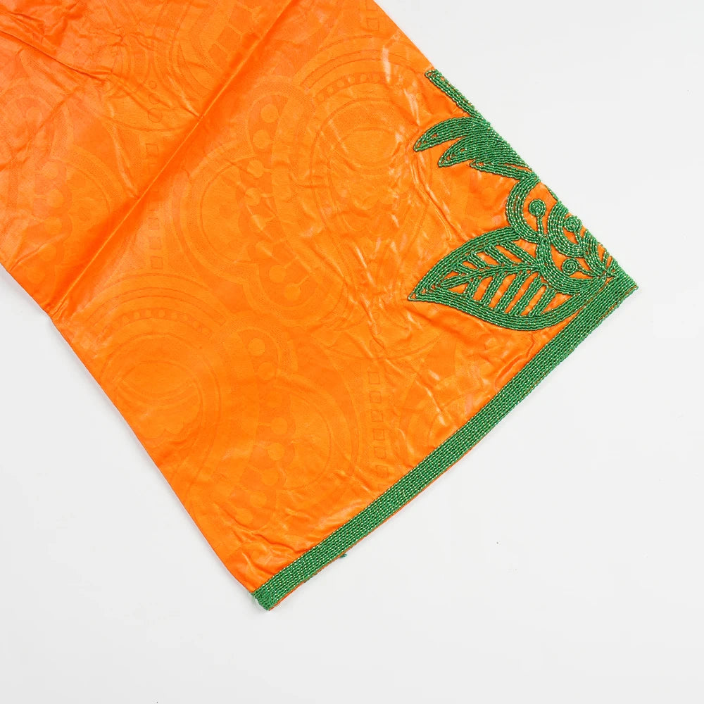 H&D African Clothing For Women Dashiki Traditional Bazin Embroidery Dresses Wedding Evening Party Gown Church Clothes Outfits