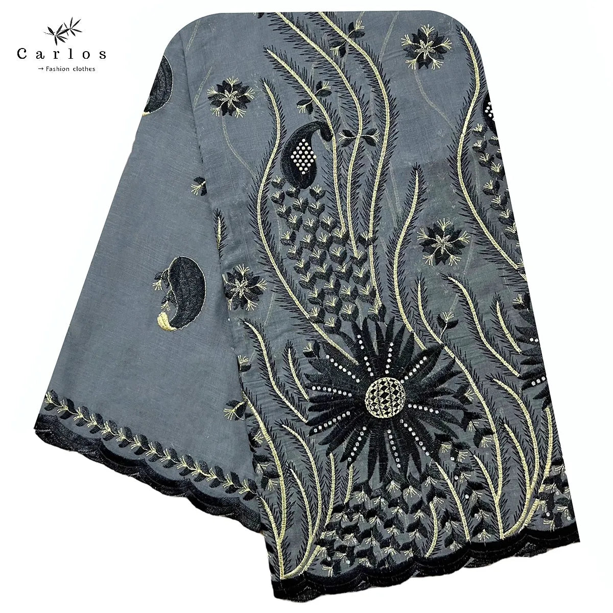 2024 New Muslim Women Turban Embroidery Soft Dubai Cotton Scarf Islamic Pray Instant Shawls Fashion Head Scarf Headwraps Sc-34
