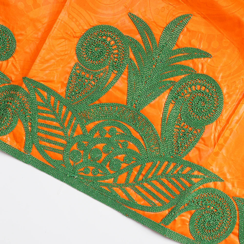 H&D African Clothing For Women Dashiki Traditional Bazin Embroidery Dresses Wedding Evening Party Gown Church Clothes Outfits