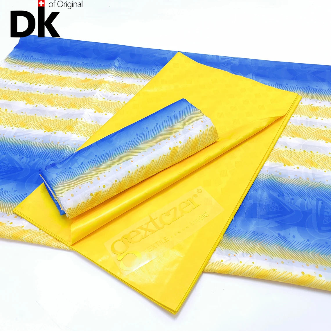 2.5 Yards Prints Baizn With 2.5 Yards Plain Bazin Perfect Match For African Guinea Women Wedding Party Dress Sewing Basin Fabric