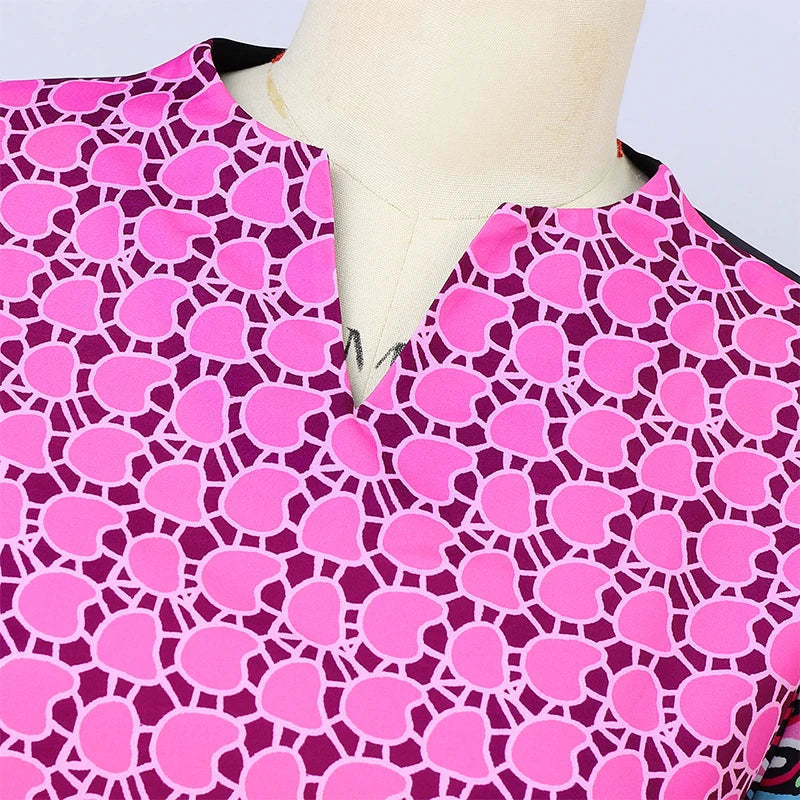 Women Floral Printed Maxi Dress 2025 VONDA Autumn Long Sleeve Loose Long Robe Bohemian Vestidos Oversize V-neck Sundress Baggy