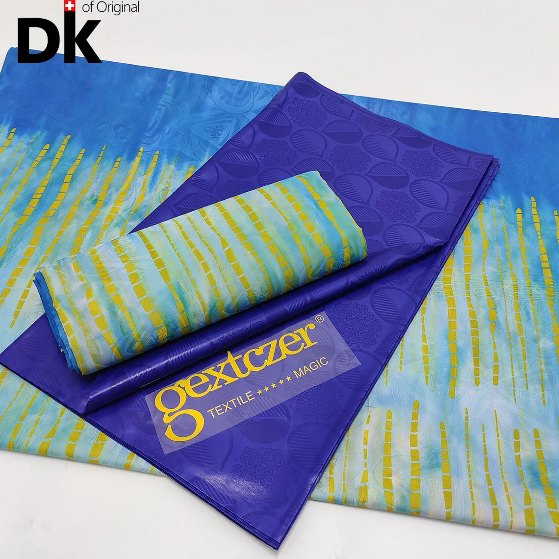 2.5 Yards Prints Baizn With 2.5 Yards Plain Bazin Perfect Match For African Guinea Women Wedding Party Dress Sewing Basin Fabric