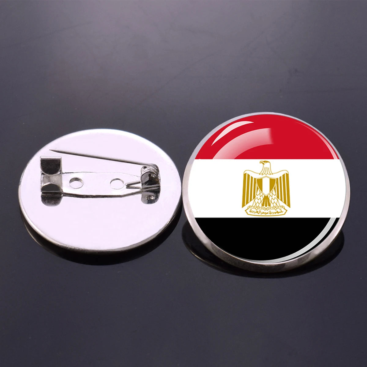 African Country National Flag Brooch Pins Algeria South African Morocco Egypt Nigeria Flags Badge