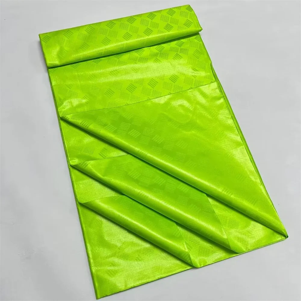 2025 African Bazin Riche Fabric Plain Bazin Brocade Latest 5 Yard African Lace Fabric For Dress