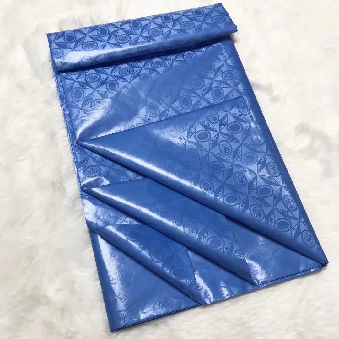 Soft Shining Good Quality Bazin Riche Fabric With Fragrance 5yards Jacquard Guinea Brocade Fabric 100%Cotton Perfume Bazin b16-9