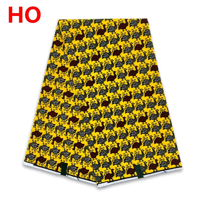 2025  African Golden Wax Fabric Cotton Stuff Rapper Batik Ankara Original High Quality New Material Pagne Maintenant