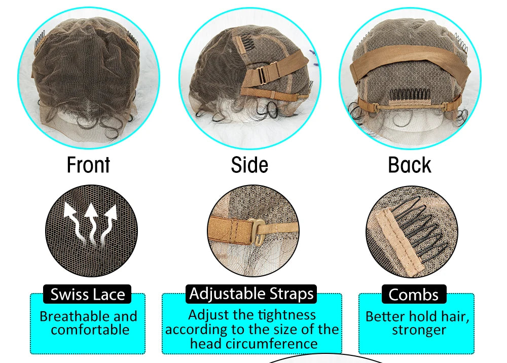 Knotless Braids Wig Synthetic Box Braided Hair Twist Braided Buns Wig Full Lace African Braiding Hair For Black Women