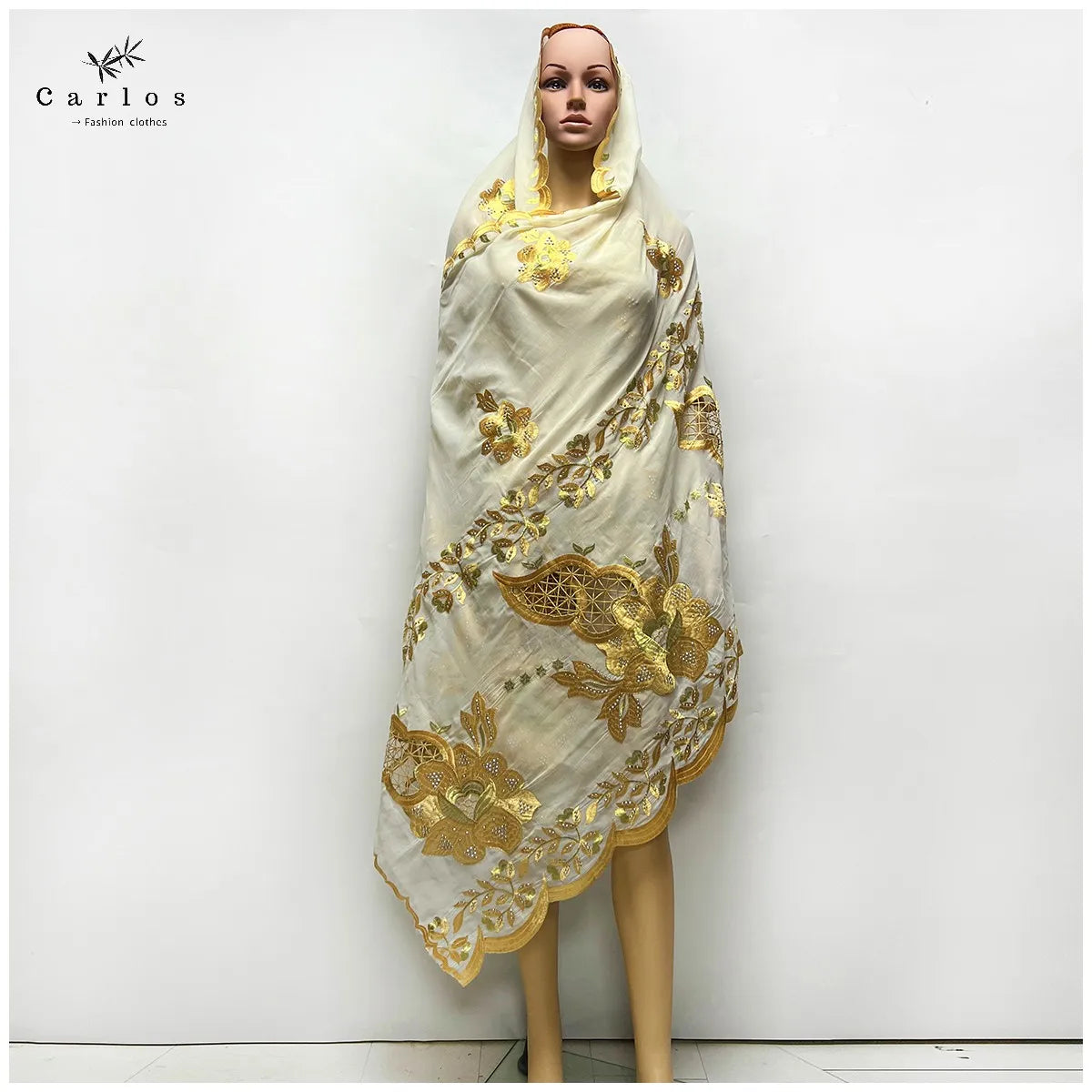 2024 High Quality Hot Sales African Muslim  Scarf 100% Cotton Scarf African Women Hijab Scarf Dubai Scarf on Wholesale price