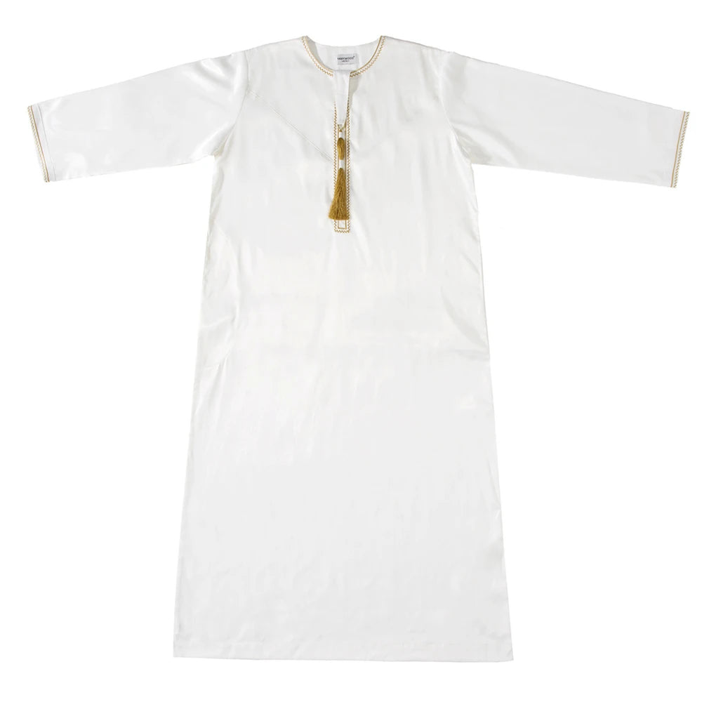 New Islamic Muslim Men Clothing Loose Jubba Thobe Abaya Front Zipper Musulmane Homme Caftan Maxi Robes Pakistan Arabia Dress