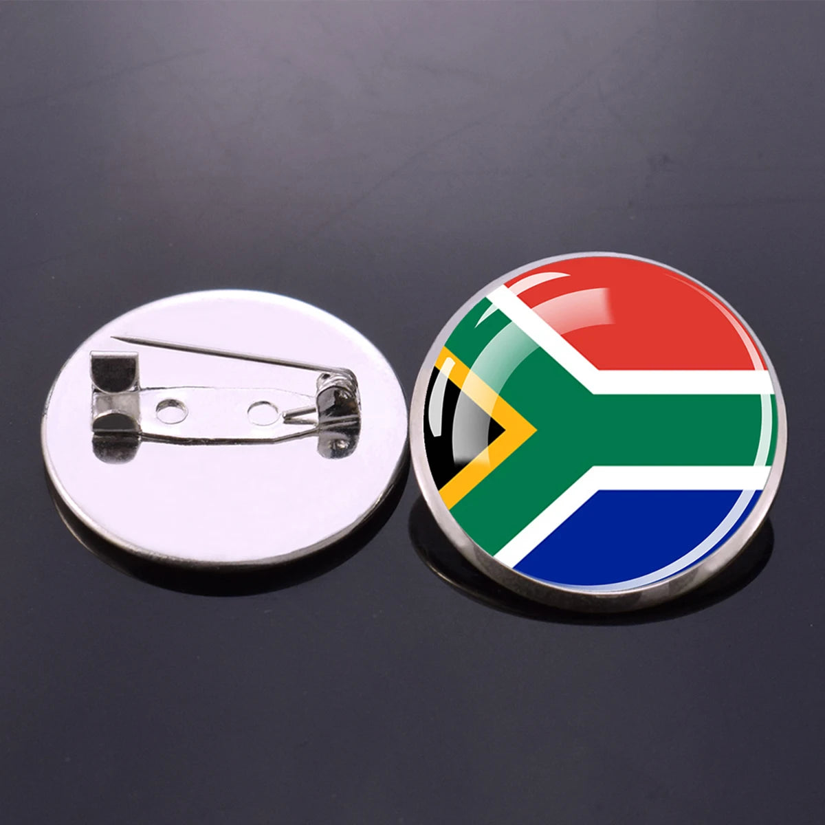 African Country National Flag Brooch Pins Algeria South African Morocco Egypt Nigeria Flags Badge